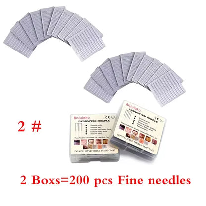 100&200Pcs Plasma Pen Needles For Spot Mole Freckle Body Tattoo Removal Point Pen Skin Beauty Care Dedicated Needle Replacement