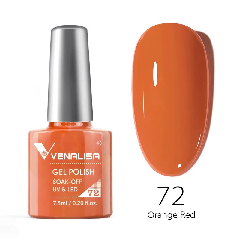 Venalisa 7.5ml HEMA FREE TPO FREE Full Coverage Soak Off UV LED Gel Polish Semi Permanent Nail Varnish Long Wear Gel Lacquer