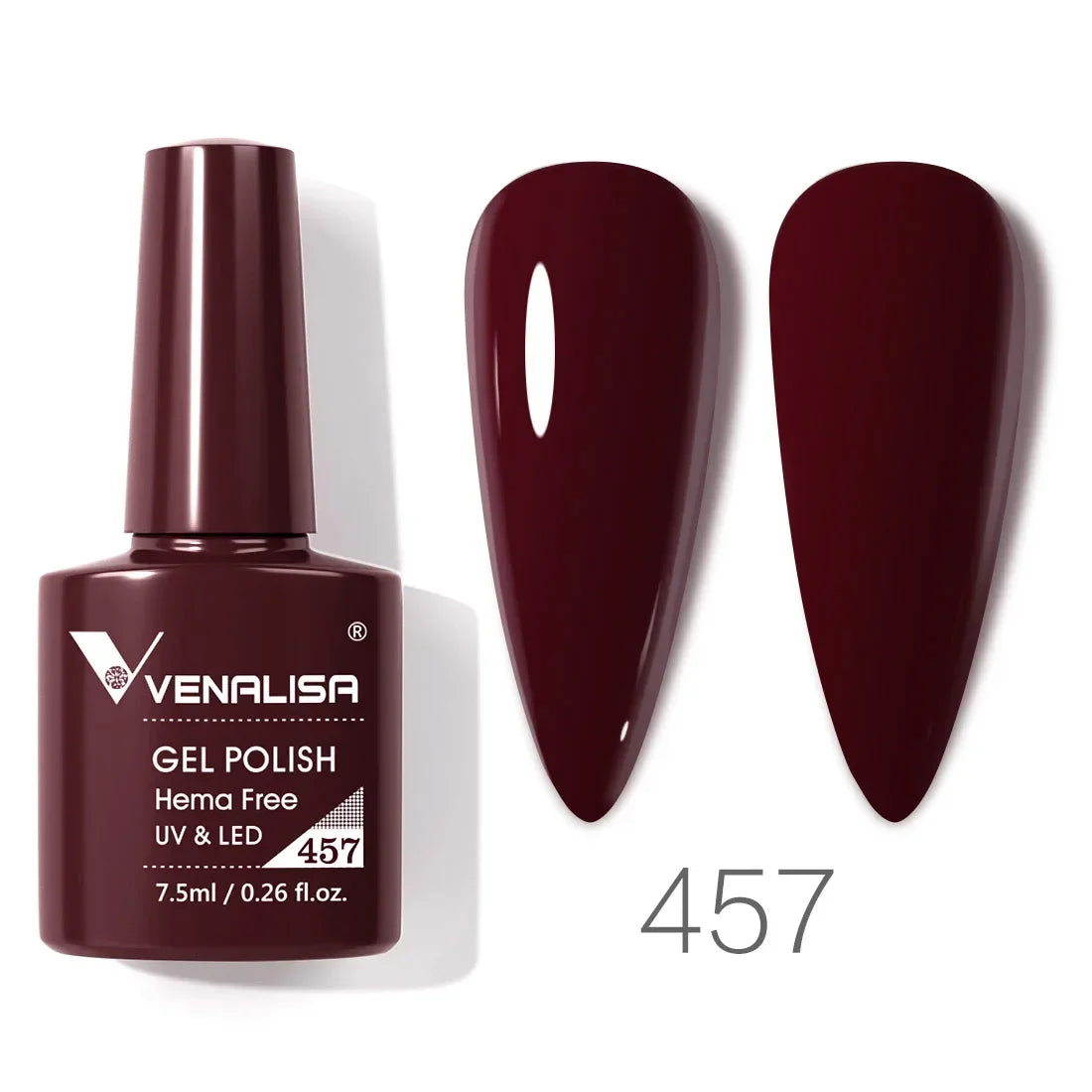Venalisa 7.5ml HEMA FREE TPO FREE Full Coverage Soak Off UV LED Gel Polish Semi Permanent Nail Varnish Long Wear Gel Lacquer