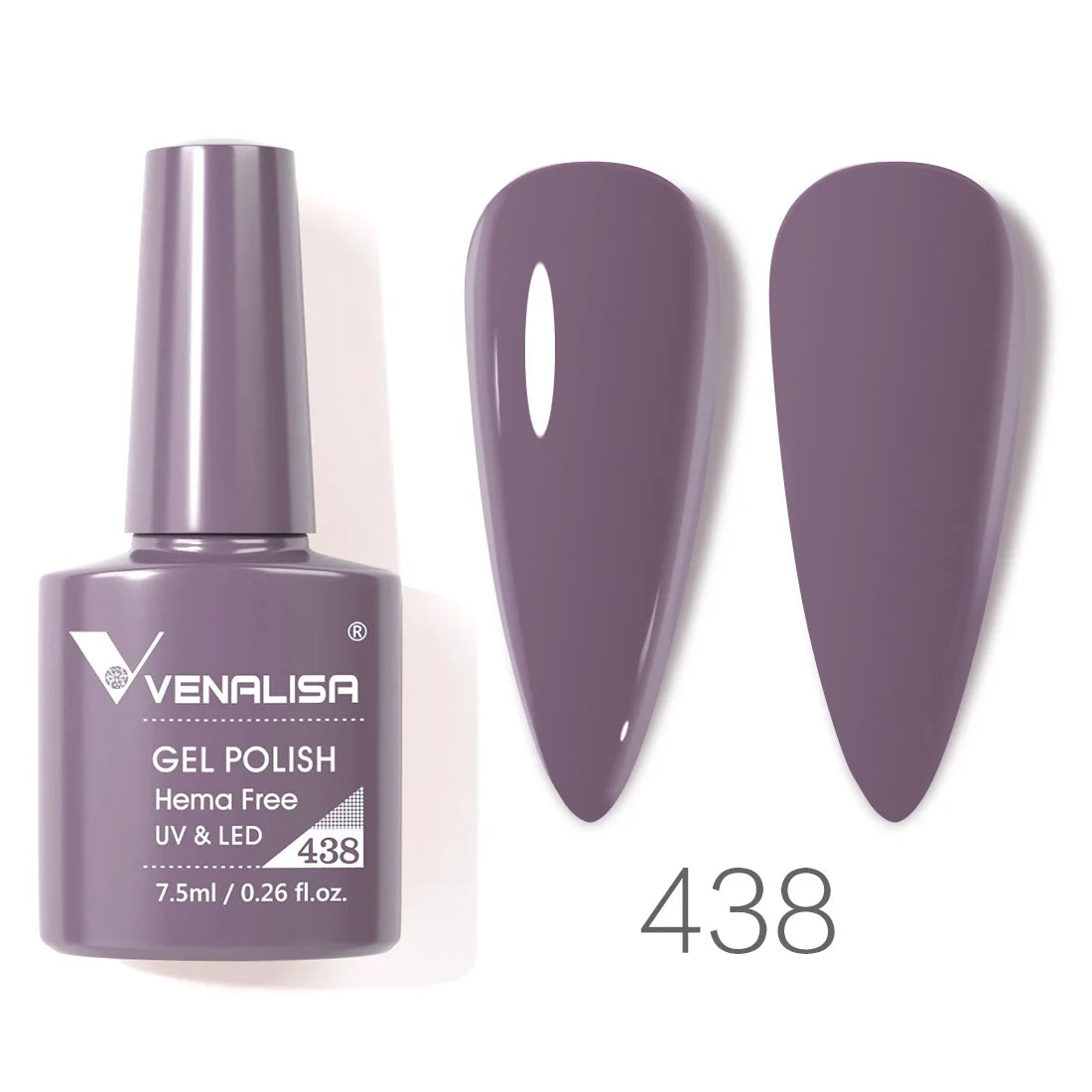 Venalisa 7.5ml HEMA FREE TPO FREE Full Coverage Soak Off UV LED Gel Polish Semi Permanent Nail Varnish Long Wear Gel Lacquer