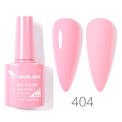 Venalisa 7.5ml HEMA FREE TPO FREE Full Coverage Soak Off UV LED Gel Polish Semi Permanent Nail Varnish Long Wear Gel Lacquer