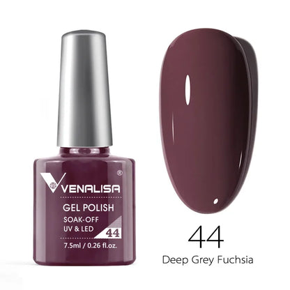Venalisa 7.5ml HEMA FREE TPO FREE Full Coverage Soak Off UV LED Gel Polish Semi Permanent Nail Varnish Long Wear Gel Lacquer