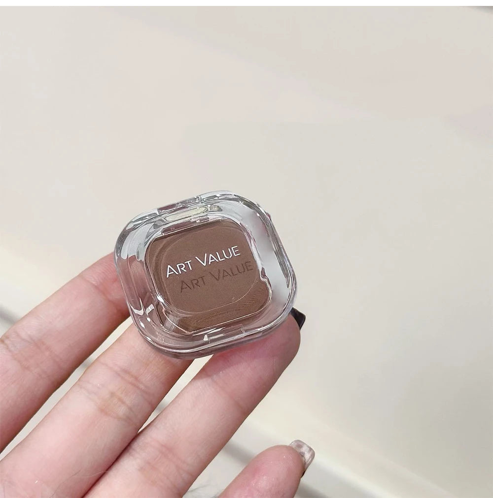 ART VALUE Single Color Eyeshadow Palette, Long-lasting, Matte & Shimmer Finish, No Fallout, Multi-color Eyeshadow for Makeup