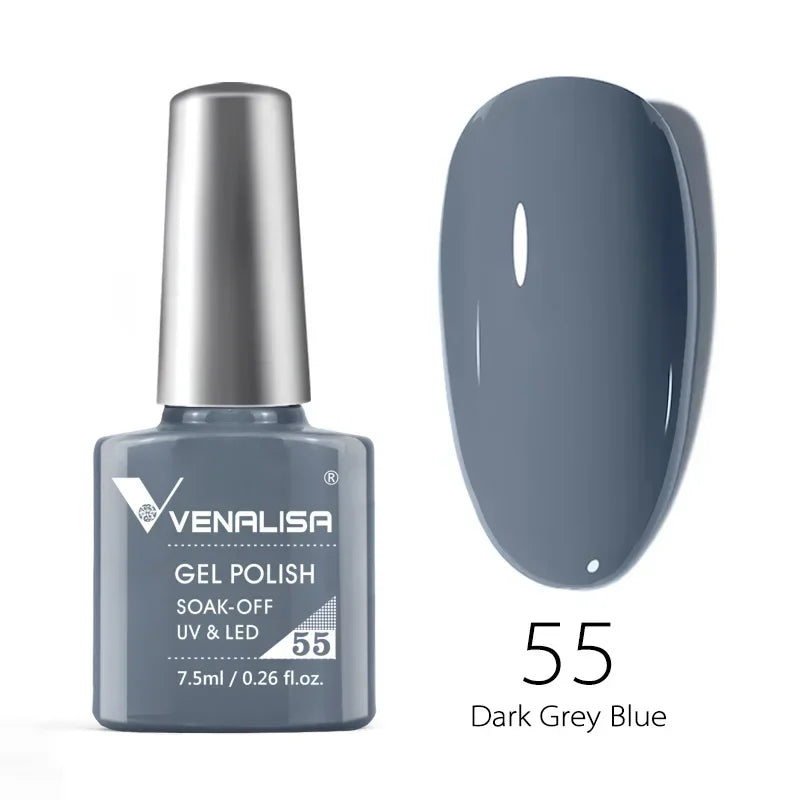 Venalisa 7.5ml HEMA FREE TPO FREE Full Coverage Soak Off UV LED Gel Polish Semi Permanent Nail Varnish Long Wear Gel Lacquer