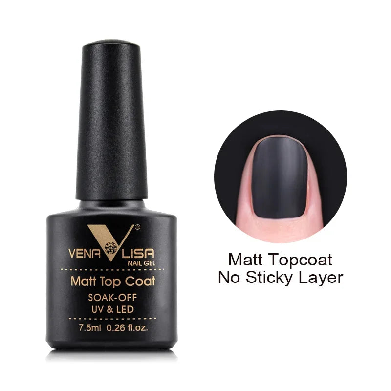 Venalisa 7.5ml HEMA FREE TPO FREE Full Coverage Soak Off UV LED Gel Polish Semi Permanent Nail Varnish Long Wear Gel Lacquer