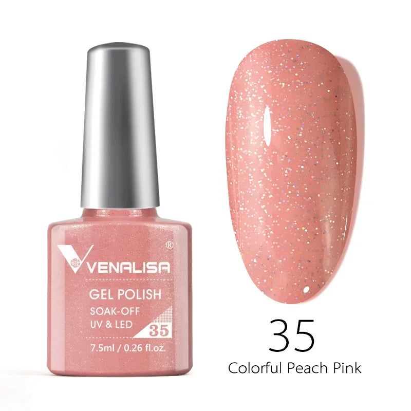 Venalisa 7.5ml HEMA FREE TPO FREE Full Coverage Soak Off UV LED Gel Polish Semi Permanent Nail Varnish Long Wear Gel Lacquer