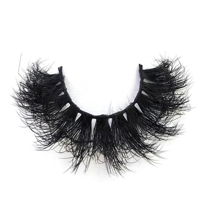 HBZGTLAD 5/8 Pairs of Natural Russian Striped Mink Lashes 3D False Lashes Volume Wavy False Lashes Eyelash Extensions Makeup