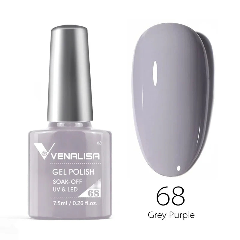 Venalisa 7.5ml HEMA FREE TPO FREE Full Coverage Soak Off UV LED Gel Polish Semi Permanent Nail Varnish Long Wear Gel Lacquer
