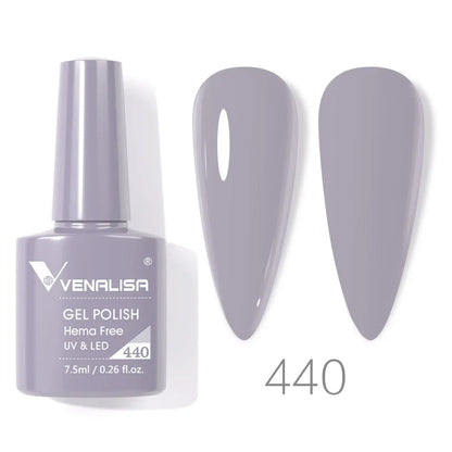 Venalisa 7.5ml HEMA FREE TPO FREE Full Coverage Soak Off UV LED Gel Polish Semi Permanent Nail Varnish Long Wear Gel Lacquer