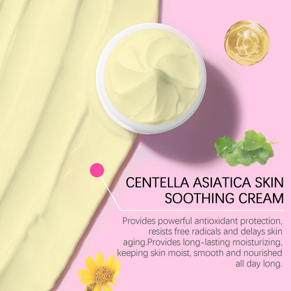 Centella Asiatica Soothing Cream Hydrating Face Moisturizer Calming Sensitive Skin Nourishing Redness Repair Acne Removal Cream