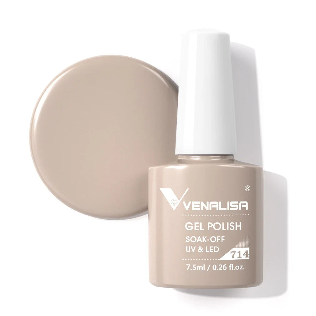 Venalisa 7.5ml HEMA FREE TPO FREE Full Coverage Soak Off UV LED Gel Polish Semi Permanent Nail Varnish Long Wear Gel Lacquer