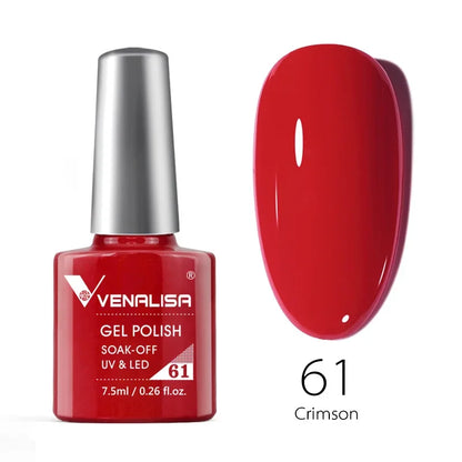 Venalisa 7.5ml HEMA FREE TPO FREE Full Coverage Soak Off UV LED Gel Polish Semi Permanent Nail Varnish Long Wear Gel Lacquer
