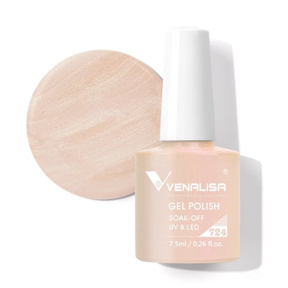 Venalisa 7.5ml HEMA FREE TPO FREE Full Coverage Soak Off UV LED Gel Polish Semi Permanent Nail Varnish Long Wear Gel Lacquer