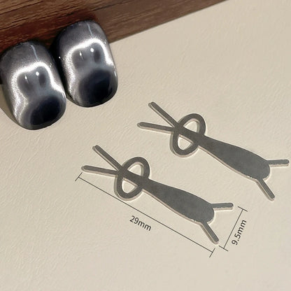 full Set Nail Art Cat Eye Magnet Auxiliary Tools For Black Hole Cat Eye&French&Love-heart&Rabbit Design Magnetic Cat Eye Gel