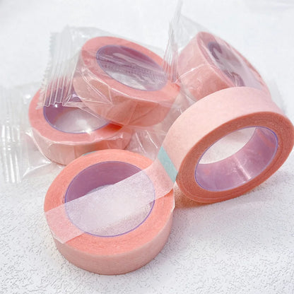 Zanse 20Rolls Eyelash Tape Adhesive Patches Under Eye Pad Non-woven Cloth Breathable Eyelash Extension Paper Tape 9M Wholesale