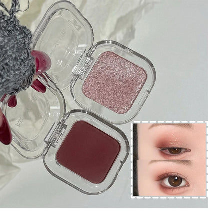 ART VALUE Single Color Eyeshadow Palette, Long-lasting, Matte & Shimmer Finish, No Fallout, Multi-color Eyeshadow for Makeup