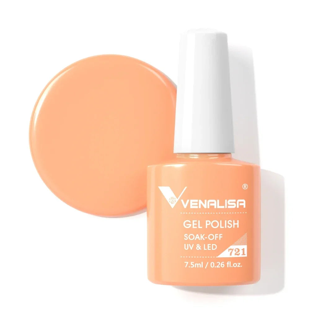 Venalisa 7.5ml HEMA FREE TPO FREE Full Coverage Soak Off UV LED Gel Polish Semi Permanent Nail Varnish Long Wear Gel Lacquer