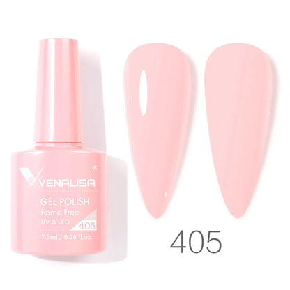 Venalisa 7.5ml HEMA FREE TPO FREE Full Coverage Soak Off UV LED Gel Polish Semi Permanent Nail Varnish Long Wear Gel Lacquer