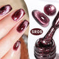 BORN PRETTY Sparkling Glass Bead Cat Magnetic Gel Nail Polish Flash White Spar Red Color Semi Permanent Soak Off UV Gel Varnish