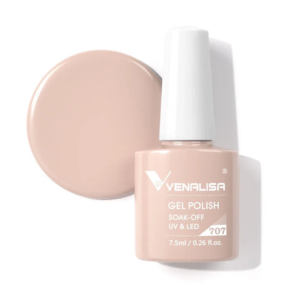 Venalisa 7.5ml HEMA FREE TPO FREE Full Coverage Soak Off UV LED Gel Polish Semi Permanent Nail Varnish Long Wear Gel Lacquer