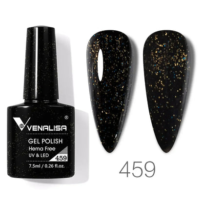 Venalisa 7.5ml HEMA FREE TPO FREE Full Coverage Soak Off UV LED Gel Polish Semi Permanent Nail Varnish Long Wear Gel Lacquer