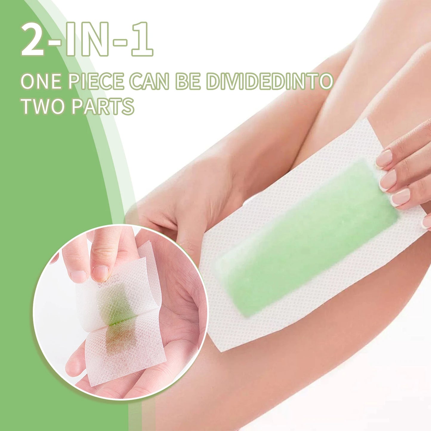 10/20/30/50 Pcs Depilatory Wax Strips For Hair Removal Wax Paper Cold Wax Strips Paper For Face Neck Arm Leg Body Beauty Tools