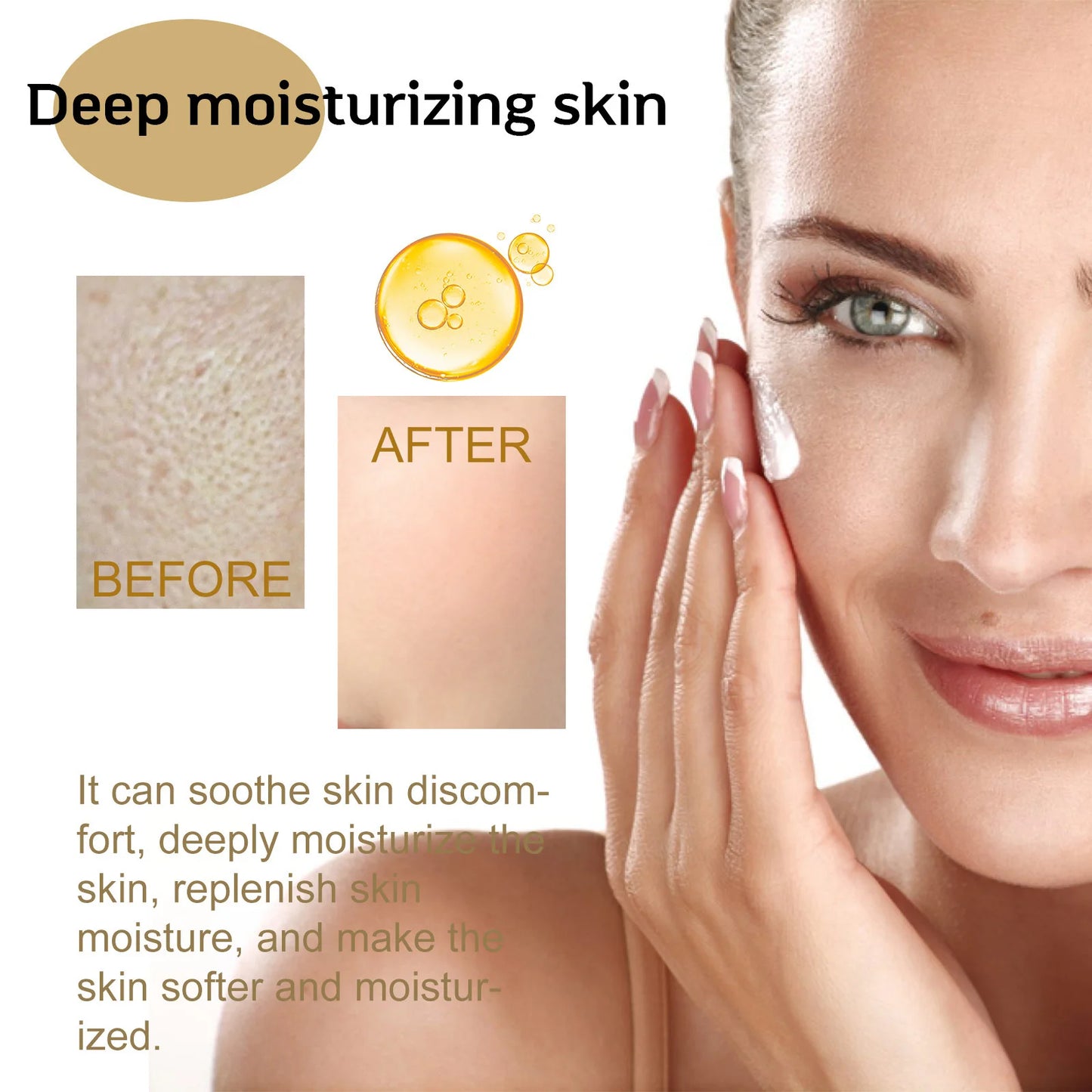 Korean Centella Asiatica Face Serum Shrink Pores Smoothing Rejuvenation Skin Brighten Whitening Cream Facial Moisturizing 30 ml