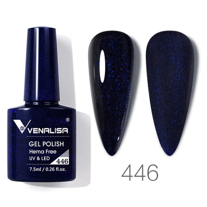Venalisa 7.5ml HEMA FREE TPO FREE Full Coverage Soak Off UV LED Gel Polish Semi Permanent Nail Varnish Long Wear Gel Lacquer
