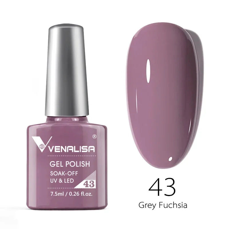 Venalisa 7.5ml HEMA FREE TPO FREE Full Coverage Soak Off UV LED Gel Polish Semi Permanent Nail Varnish Long Wear Gel Lacquer