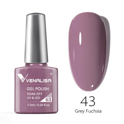Venalisa 7.5ml HEMA FREE TPO FREE Full Coverage Soak Off UV LED Gel Polish Semi Permanent Nail Varnish Long Wear Gel Lacquer