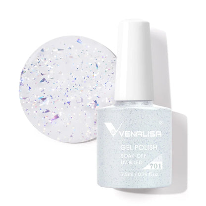 Venalisa 7.5ml HEMA FREE TPO FREE Full Coverage Soak Off UV LED Gel Polish Semi Permanent Nail Varnish Long Wear Gel Lacquer