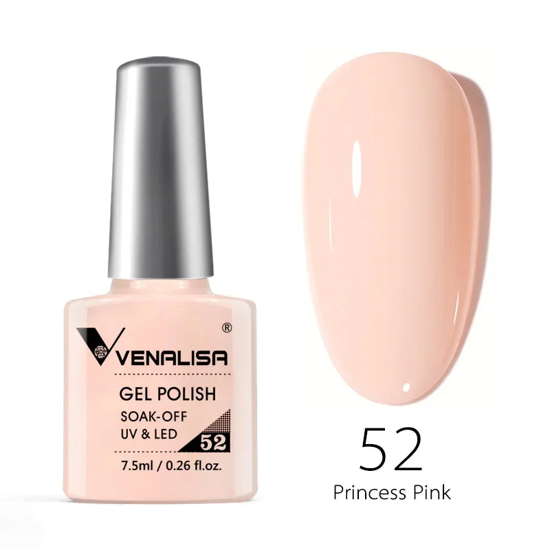 Venalisa 7.5ml HEMA FREE TPO FREE Full Coverage Soak Off UV LED Gel Polish Semi Permanent Nail Varnish Long Wear Gel Lacquer