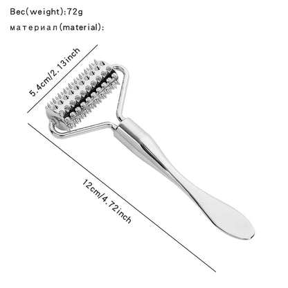 2in 1 Face Eye Massage Stick Eye Cream Applicator for Anti Wrinkle Dark Circles Facial Lifting Mixing Spatulas Scoop Mini Spoon