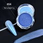 1 Jar Universal Laser Nail Glitter Holographic Powder Transparent Laser Magic Aurora Mirror Glitter UV Gel Pigment Dust