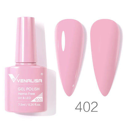 Venalisa 7.5ml HEMA FREE TPO FREE Full Coverage Soak Off UV LED Gel Polish Semi Permanent Nail Varnish Long Wear Gel Lacquer