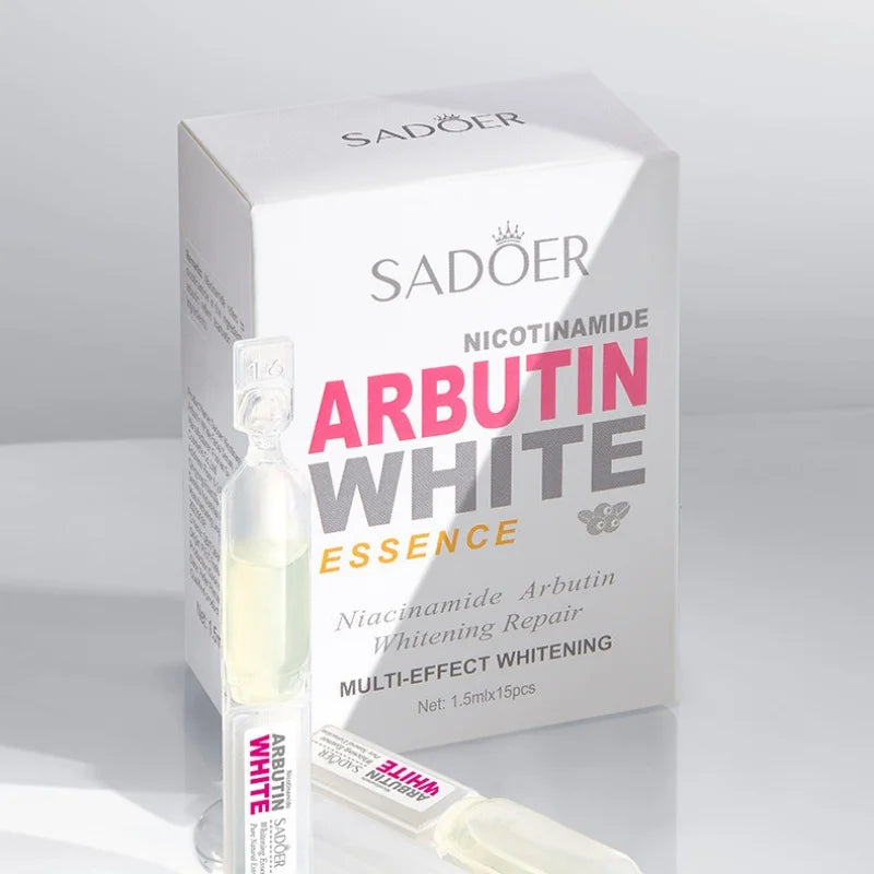 Niacinamide Arbutin Second Generation Essence, with Moisturizing Properties and Easy Absorption, Can Nourish and Restore Skin Vitality The Whitening and Brightening Effects Are Remarkable, Helping to Improve Dry, Rough, and D