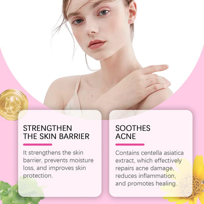 Centella Asiatica Soothing Cream Hydrating Face Moisturizer Calming Sensitive Skin Nourishing Redness Repair Acne Removal Cream