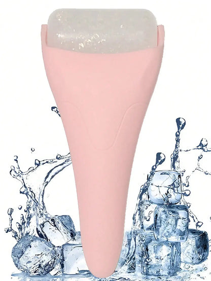 Large Facial Ice Roller & Massager, Cooling Beauty Tool for Face and Eyes, At-Home Spa, Daily Skincare Routine,Handheld Massager