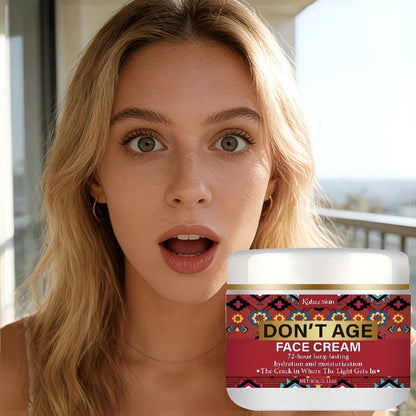 Don't Age Face Cream 60g – 72H Anti-Aging Moisturizer with Retinol, Niacinamide & Kojic Acid, Firms, Lifts & Tightens Skin