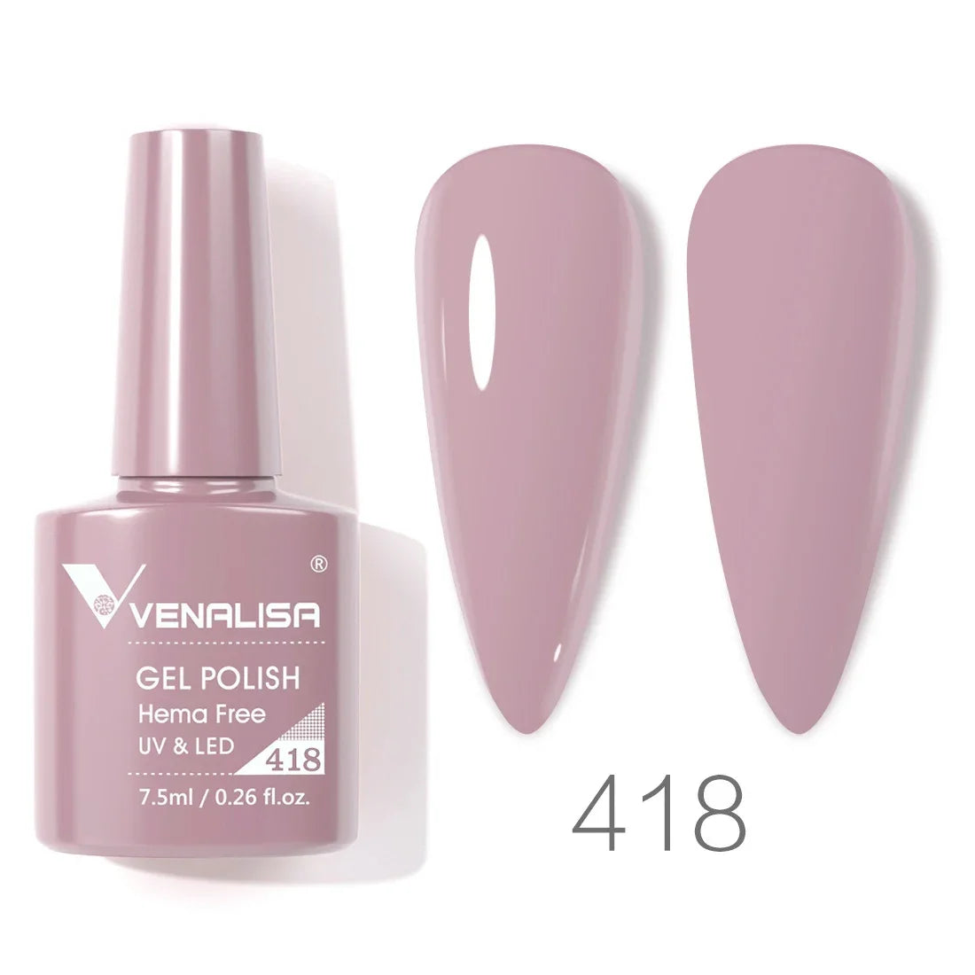 Venalisa 7.5ml HEMA FREE TPO FREE Full Coverage Soak Off UV LED Gel Polish Semi Permanent Nail Varnish Long Wear Gel Lacquer
