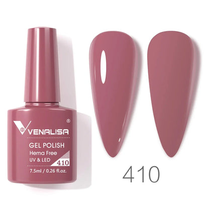 Venalisa 7.5ml HEMA FREE TPO FREE Full Coverage Soak Off UV LED Gel Polish Semi Permanent Nail Varnish Long Wear Gel Lacquer