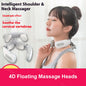 Electric Neck and Shoulder Massager Wireless Shoulder and Back Muscle Kneading Massage Shawl Neck Masajeador Relax Pain Relief