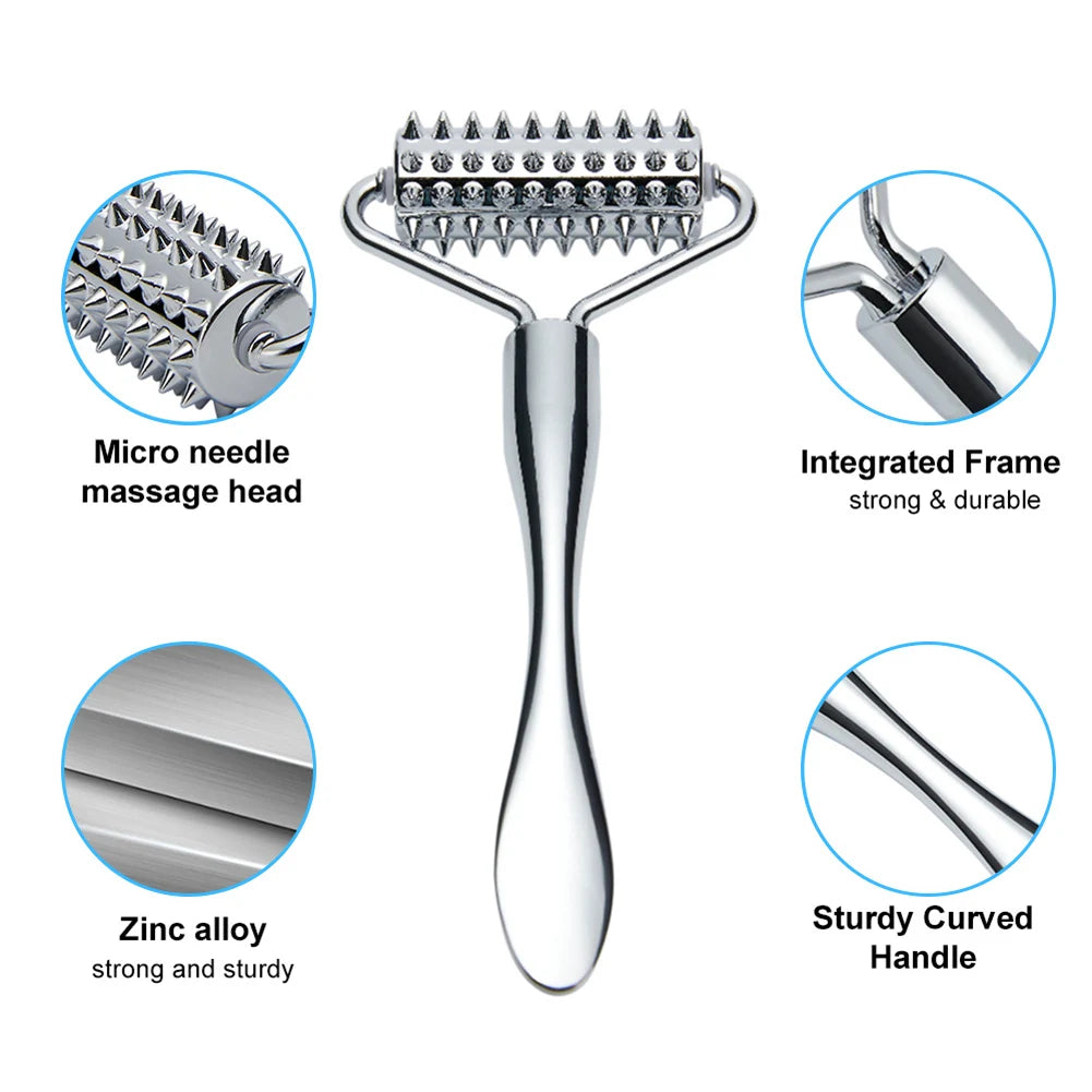 2in 1 Face Eye Massage Stick Eye Cream Applicator for Anti Wrinkle Dark Circles Facial Lifting Mixing Spatulas Scoop Mini Spoon