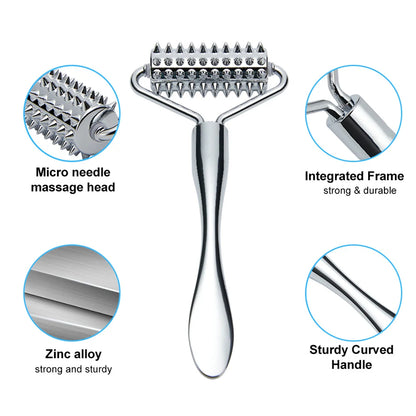 2in 1 Face Eye Massage Stick Eye Cream Applicator for Anti Wrinkle Dark Circles Facial Lifting Mixing Spatulas Scoop Mini Spoon