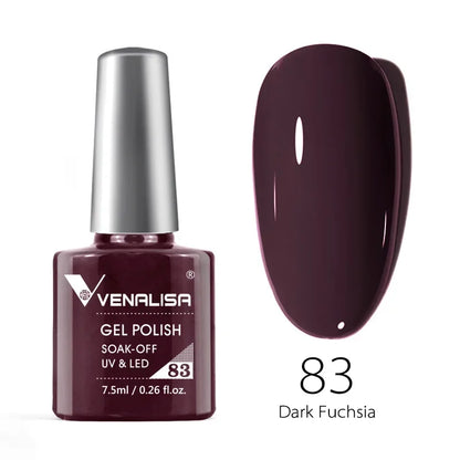 Venalisa 7.5ml HEMA FREE TPO FREE Full Coverage Soak Off UV LED Gel Polish Semi Permanent Nail Varnish Long Wear Gel Lacquer