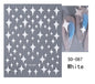 1pcs Golden 3D Metal Laser Starburst Nail Stickers Vibrant Y2K Nail Art Decorations for Manicure French Nail Art and DIY Nail