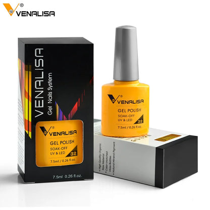 Venalisa 7.5ml HEMA FREE TPO FREE Full Coverage Soak Off UV LED Gel Polish Semi Permanent Nail Varnish Long Wear Gel Lacquer