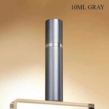 10ml 5ml Perfume Atomizer Portable Liquid Container For Cosmetics Traveling Mini Aluminum Spray Alcochol Empty Refillable Bottle