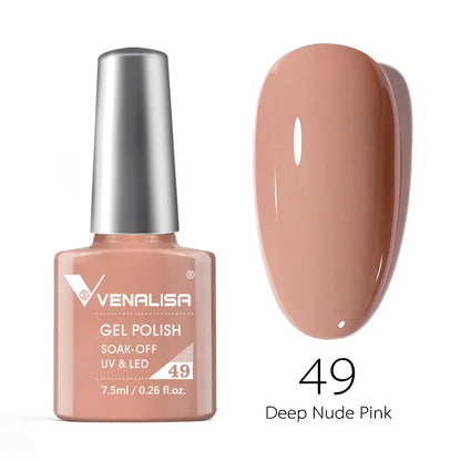 Venalisa 7.5ml HEMA FREE TPO FREE Full Coverage Soak Off UV LED Gel Polish Semi Permanent Nail Varnish Long Wear Gel Lacquer