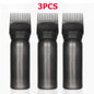 3pcs180ml Hair Oil Applicator Bottle Repeatable Filling Bottle Oil Applicator Bottle for Hair Professional Hairdressing Tools